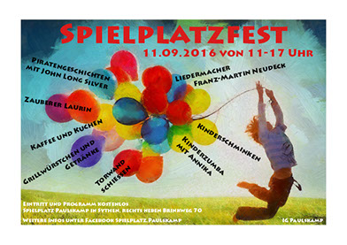 Spielplatzfest 2016
